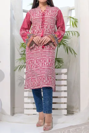 1 PIECE DIGITAL PRINT KURTI | DPKHK-29