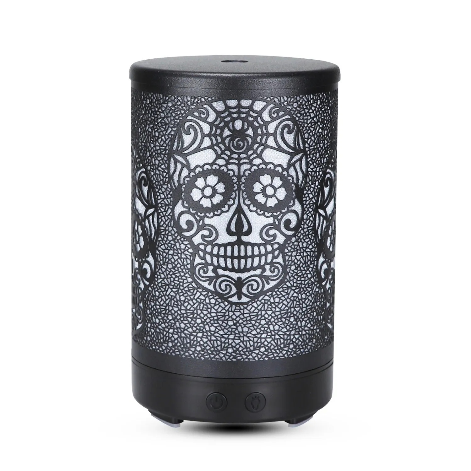 100ml Ultrasonic Electric Skull Aroma Diffuser With Remote