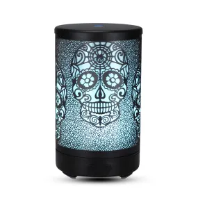 100ml Ultrasonic Electric Skull Aroma Diffuser With Remote