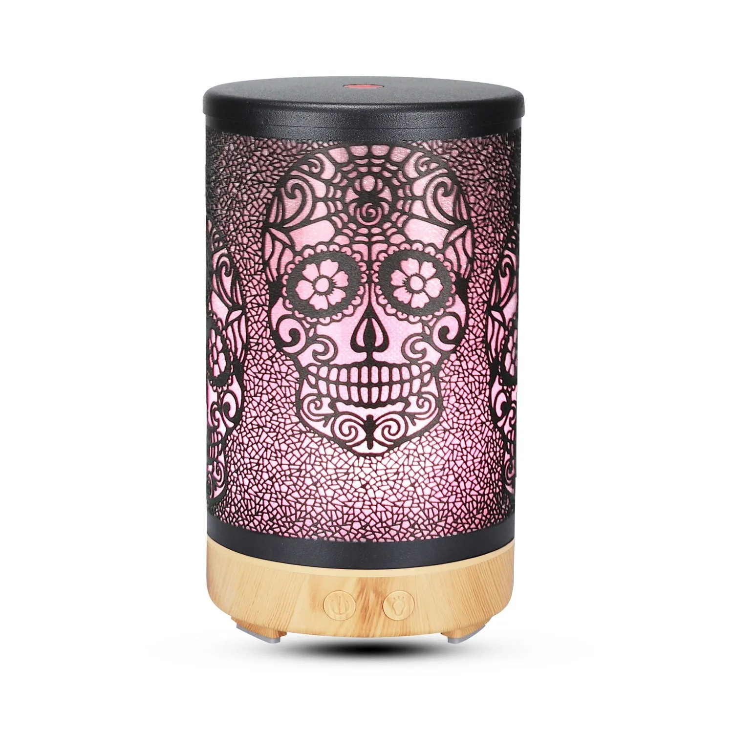 100ml Ultrasonic Electric Skull Aroma Diffuser With Remote