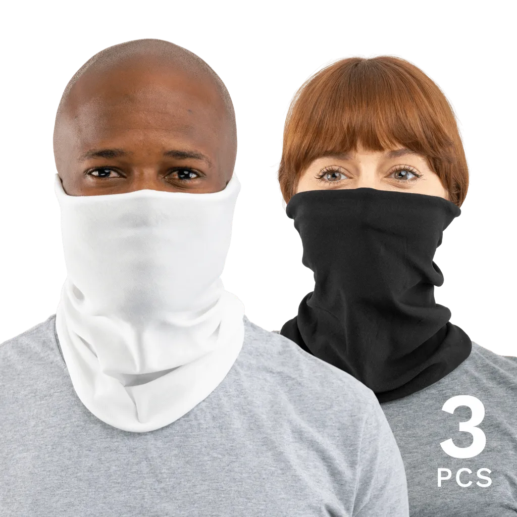 3 Pcs USA Face Defender Neck Gaiters