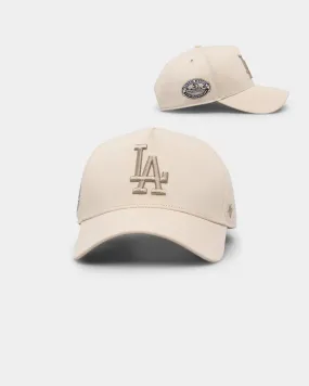 47 Brand Los Angeles Dodgers 'Caramel Swirl' Sure Shot TT Cotton MVP Snapback Natural/Khaki