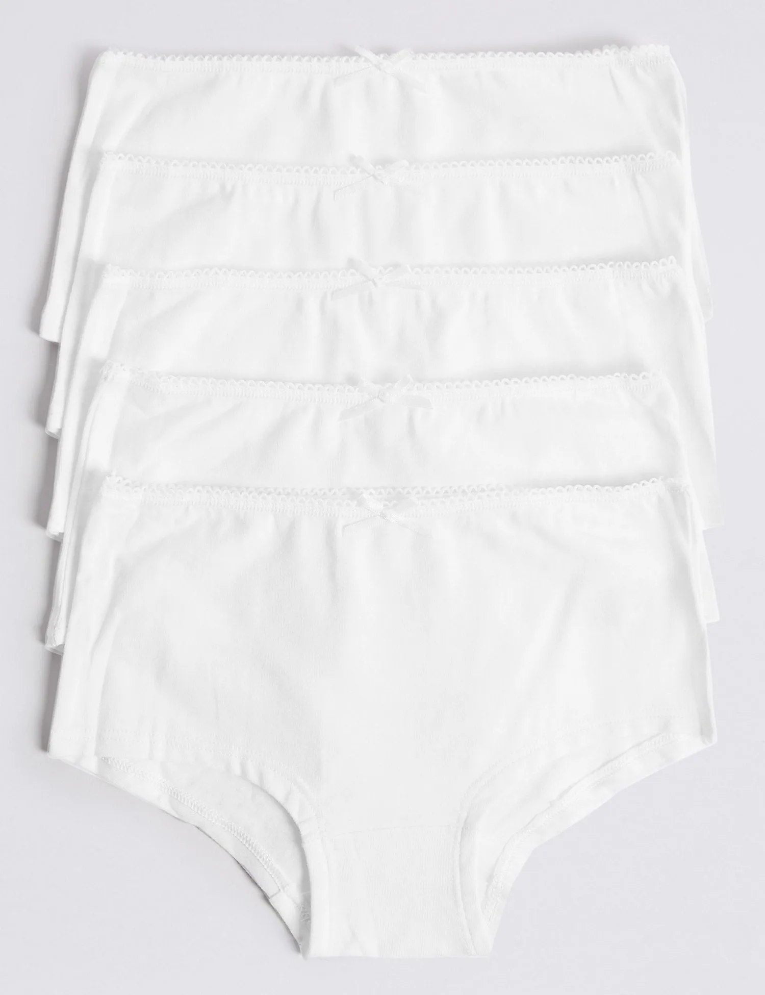 5 Pack Cotton with Stretch Shorts