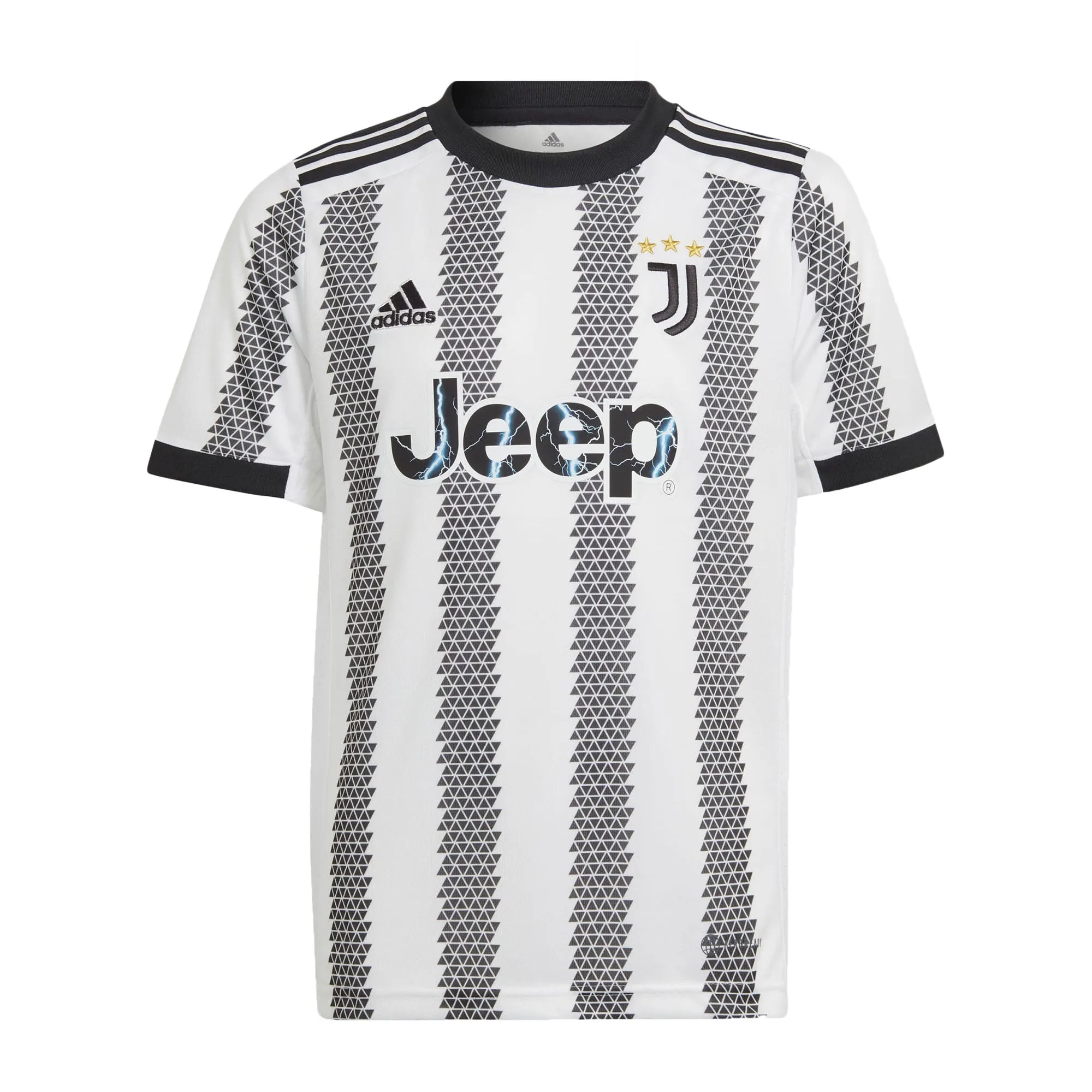 adidas Kids Juventus 2022/23 Home Jersey White/Black