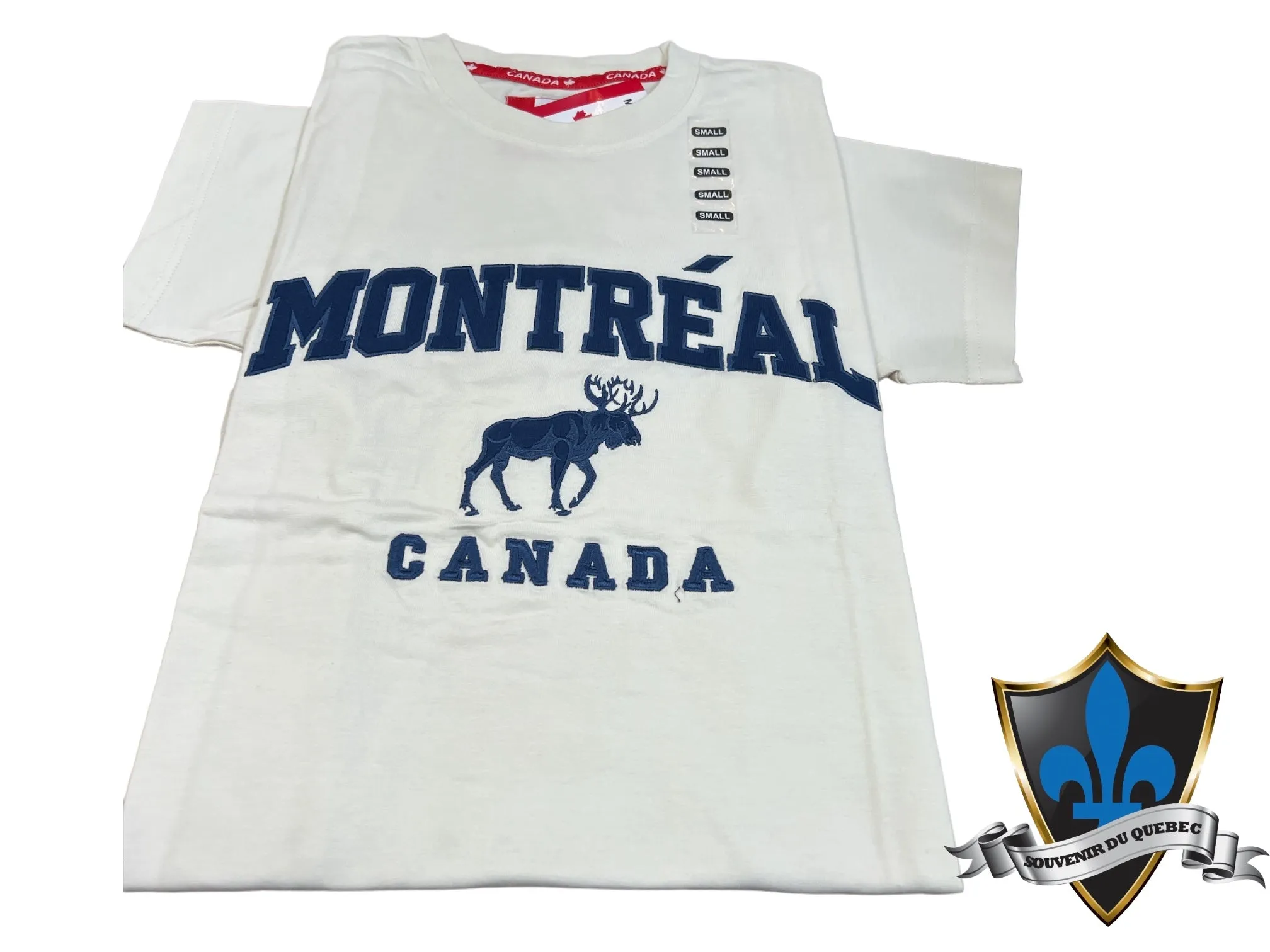 Adult Montreal Moose patch  T.shirt.