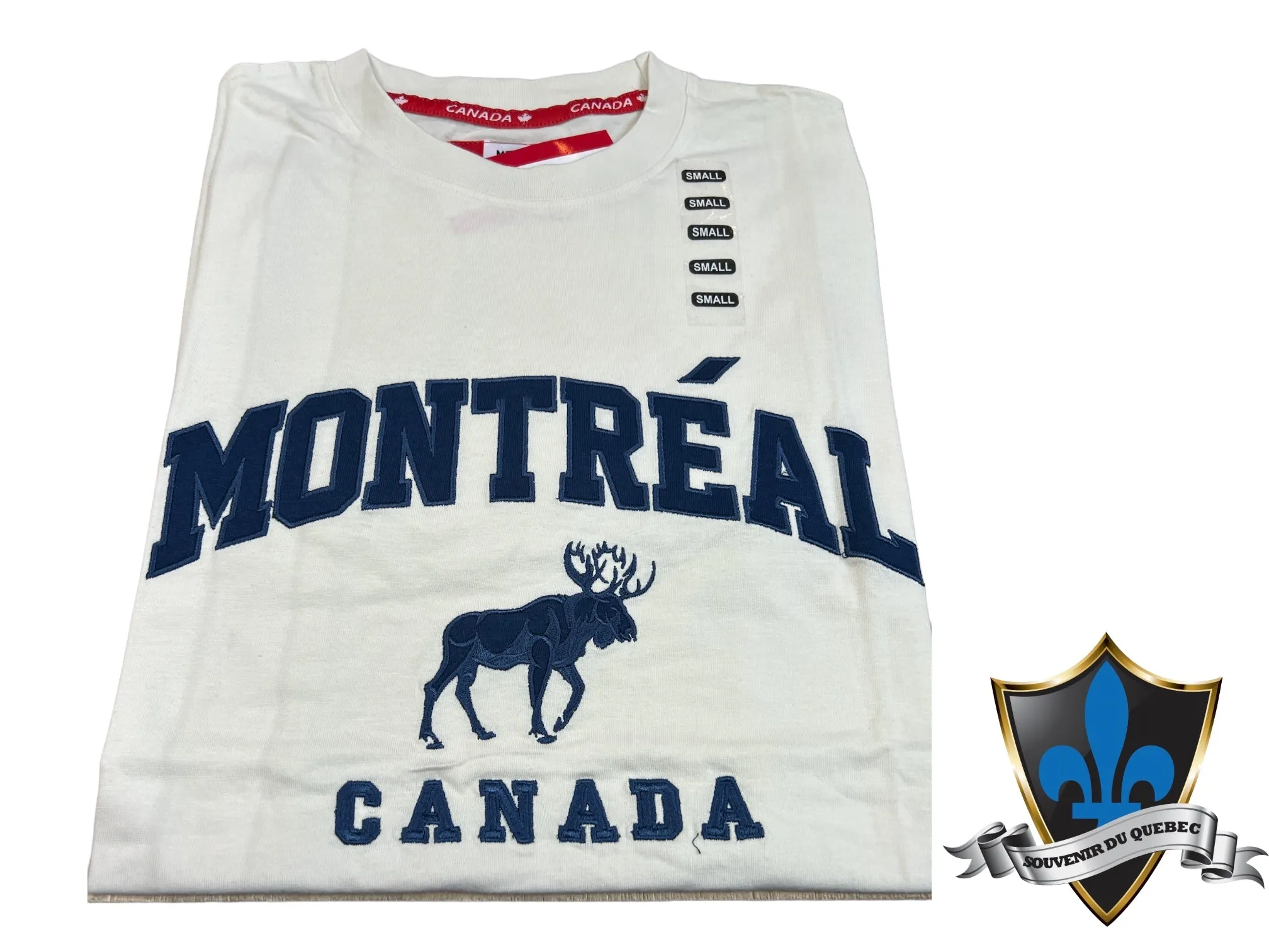 Adult Montreal Moose patch  T.shirt.