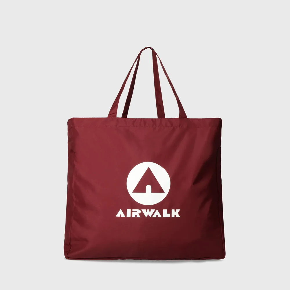 Airwalk Unisex Basic Tote Bag Burgundy _ 181846 _ Red