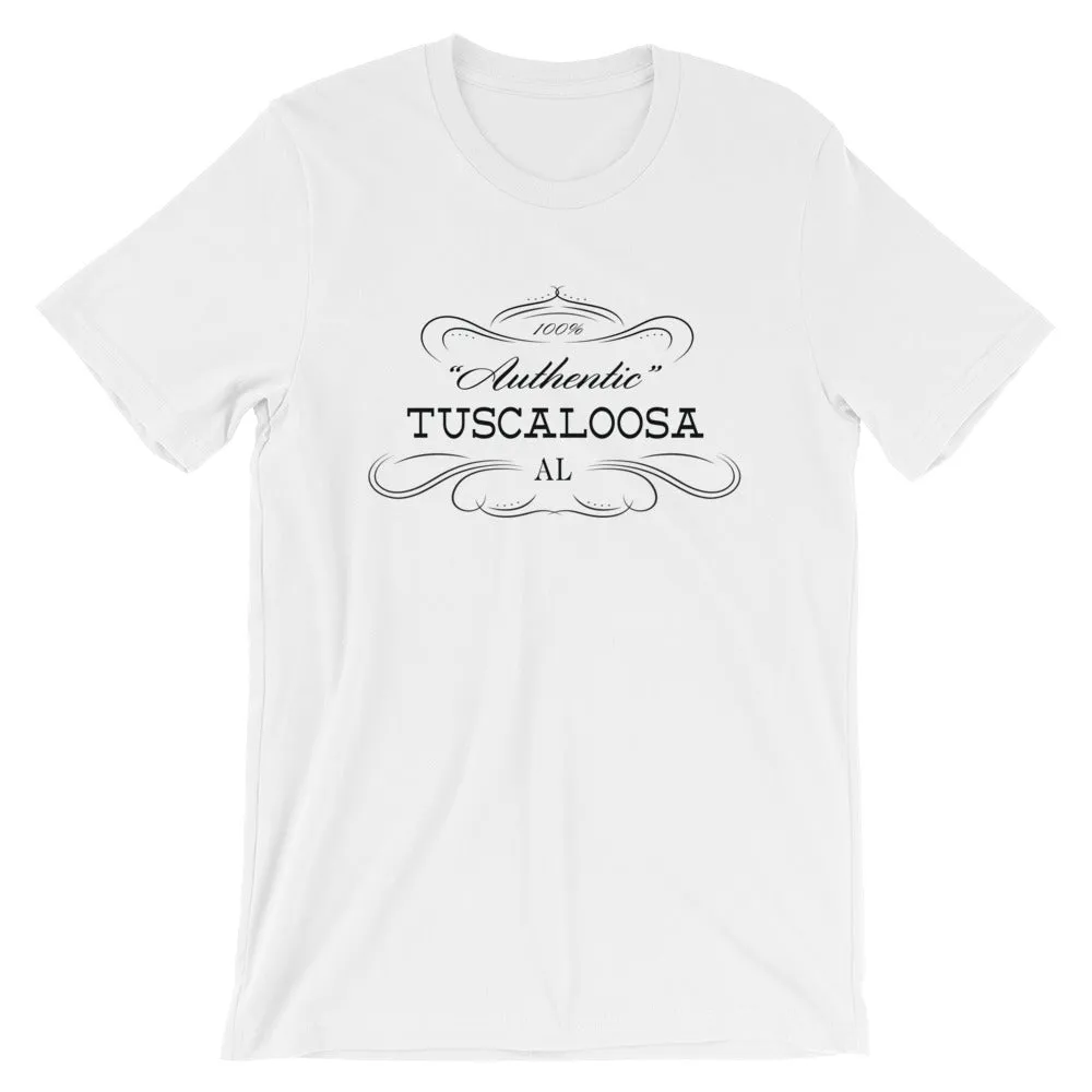 Alabama - Tuscaloosa AL - Short-Sleeve Unisex T-Shirt - "Authentic"