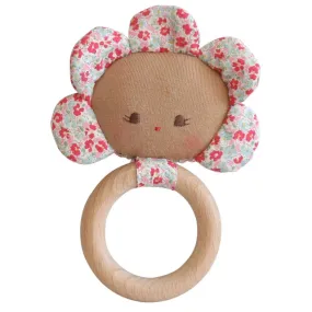 Alimrose Flower Baby Teether Sweet Floral