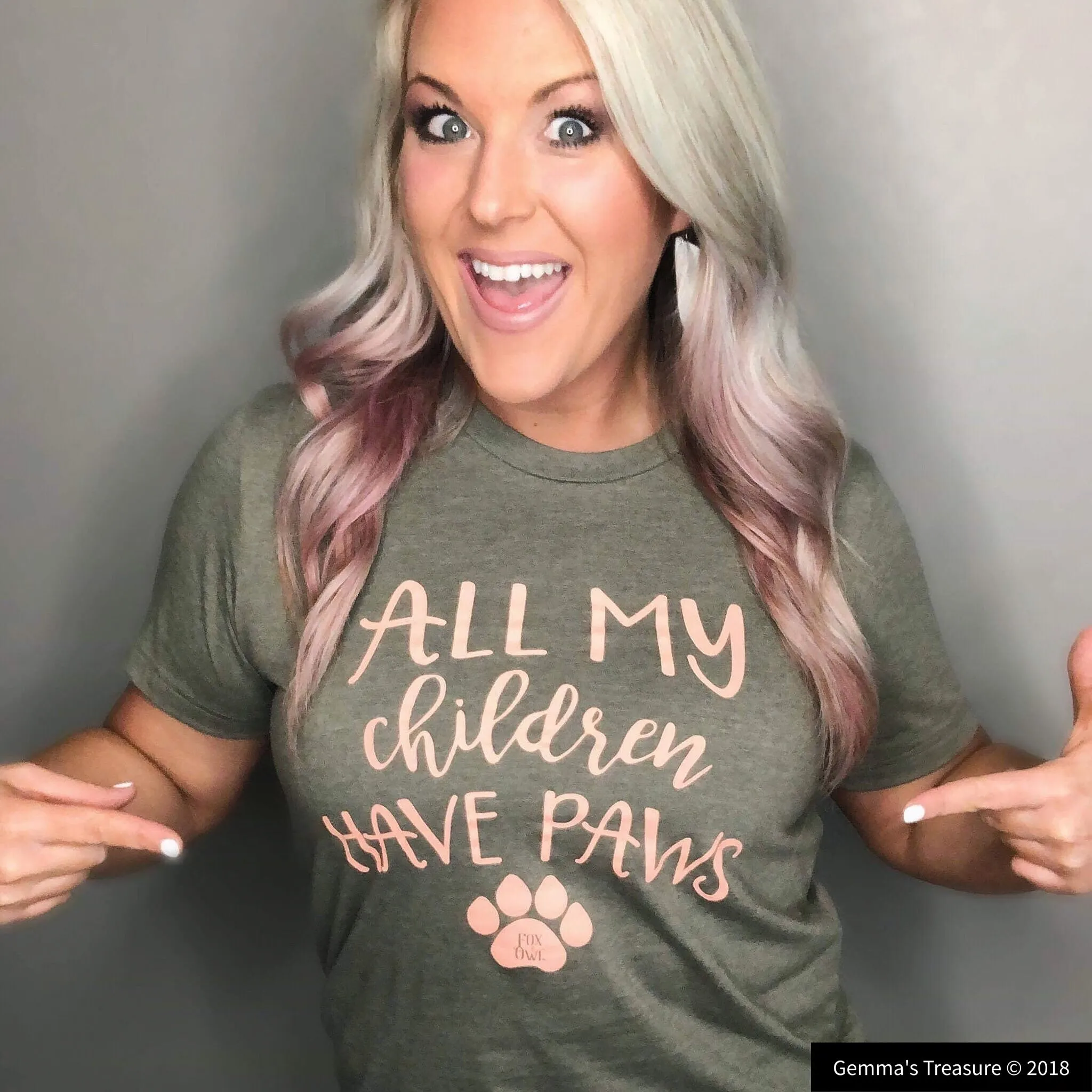 All My Children Have Paws Tee