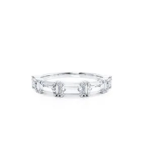 ALTAIR - Lab Diamond Baguette Statement Eternity 18k White Gold