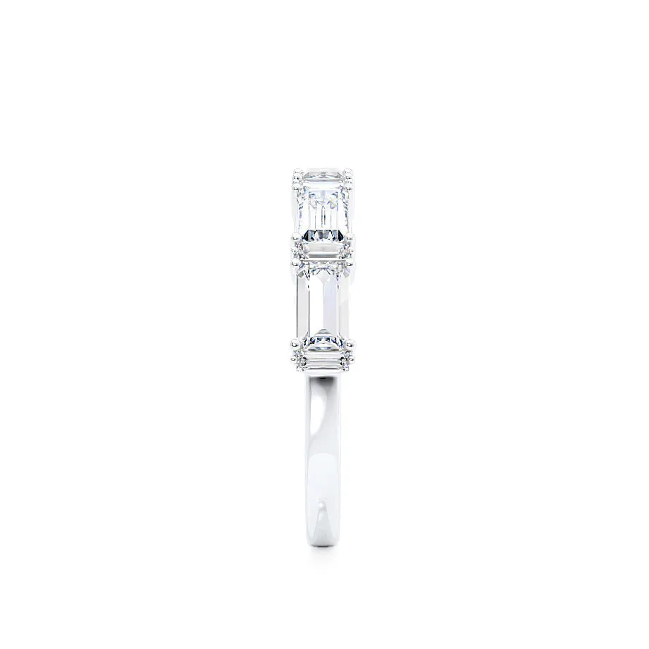 ALTAIR - Lab Diamond Baguette Statement Eternity 18k White Gold