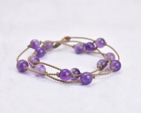 Amethyst Round Medium - Wrap