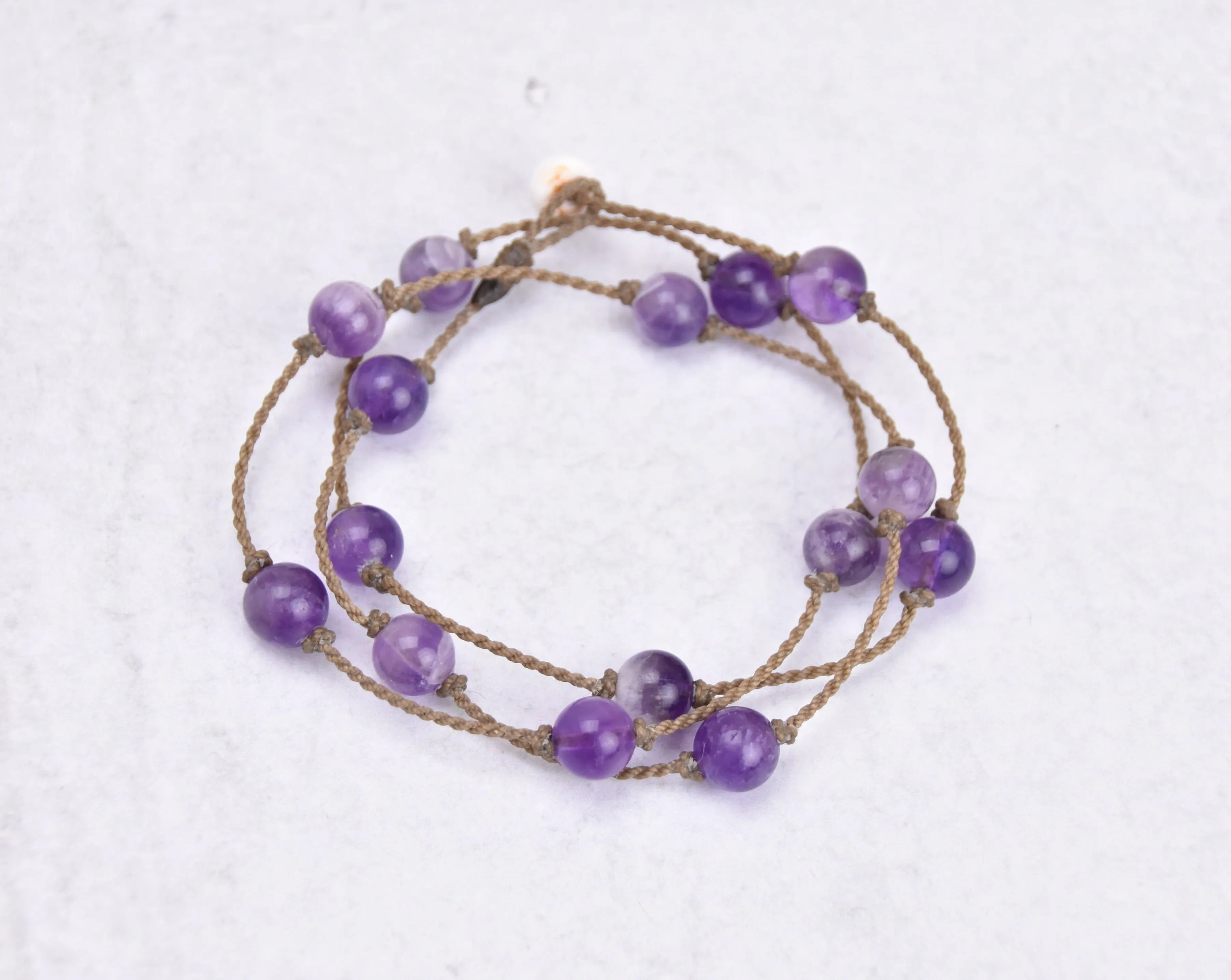 Amethyst Round Medium - Wrap