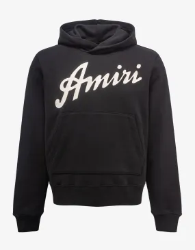 Amiri Black California Hawaiian Hoodie