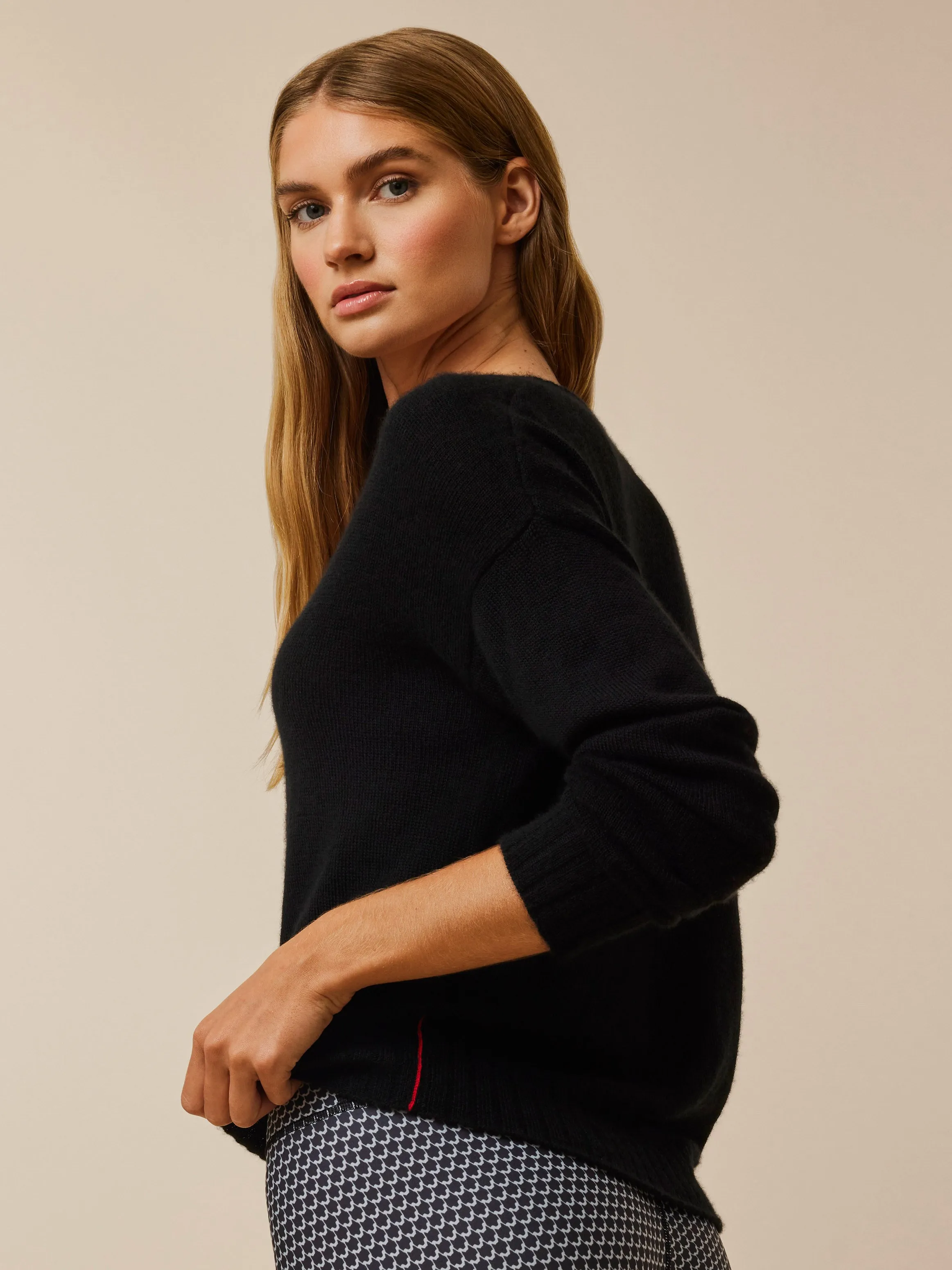 Anila V Neck Cashmere Sweater