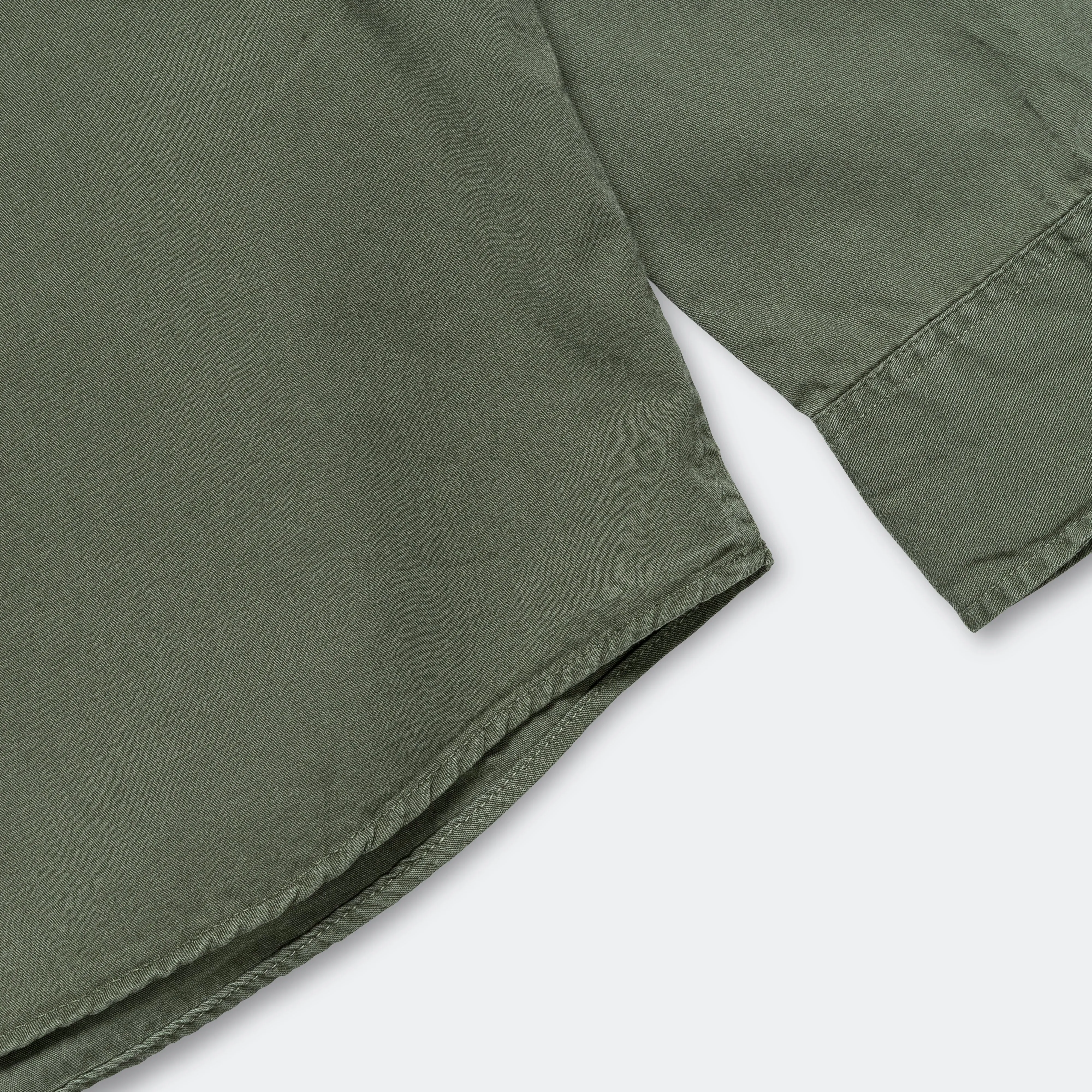 Anton Light Twill Shirt - Spruce Green