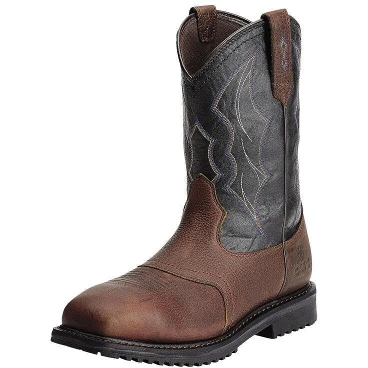 Ariat Men's RigTek 11 Wide Square Comp Toe WP Western Work Boot - 10012932