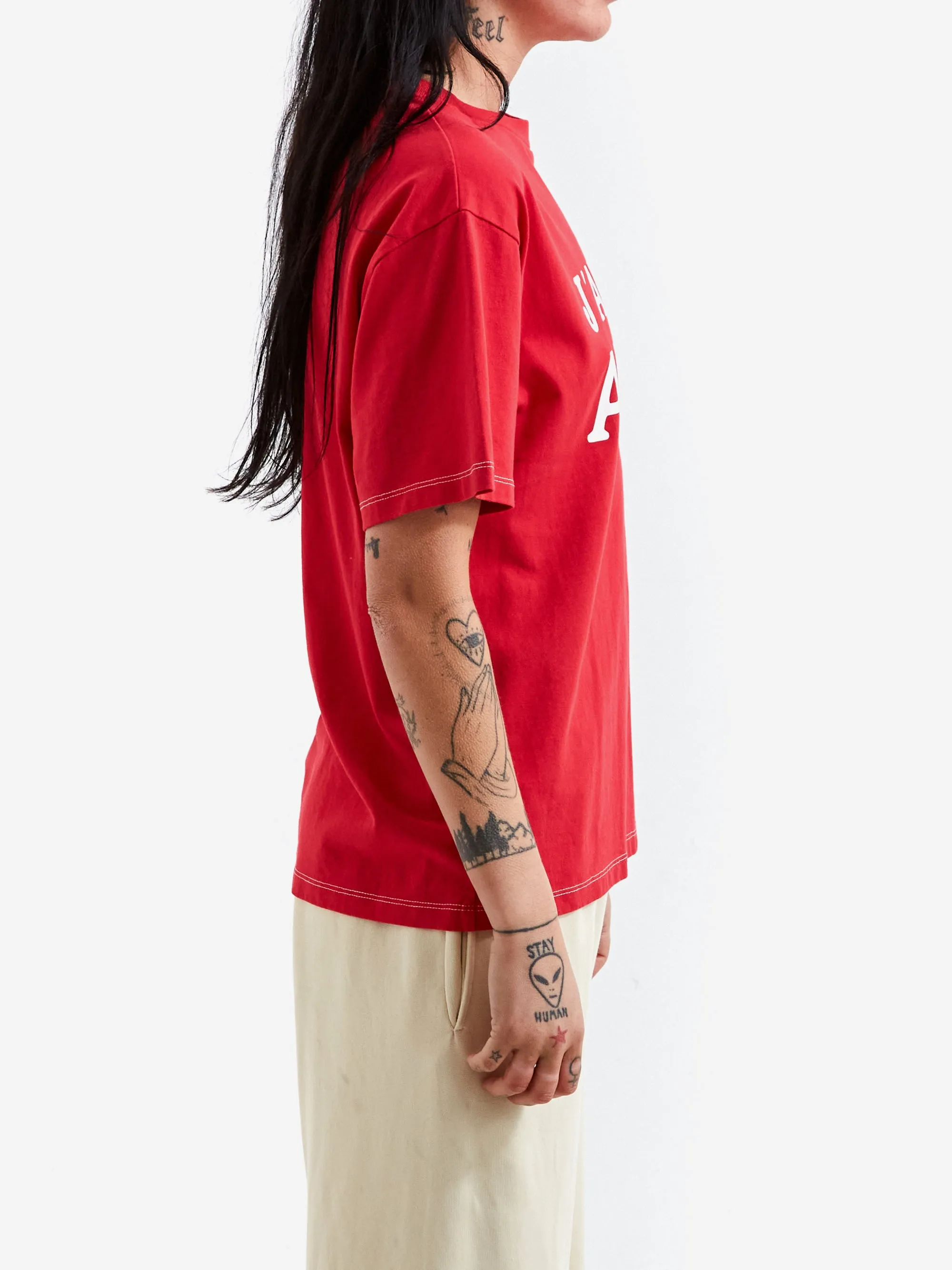 Aries J'Adoro Aries Short Sleeve Tee - Red