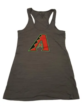 Arizona Diamondbacks SAAG WOMENS Gray Sleeveless Racerback Tank Top