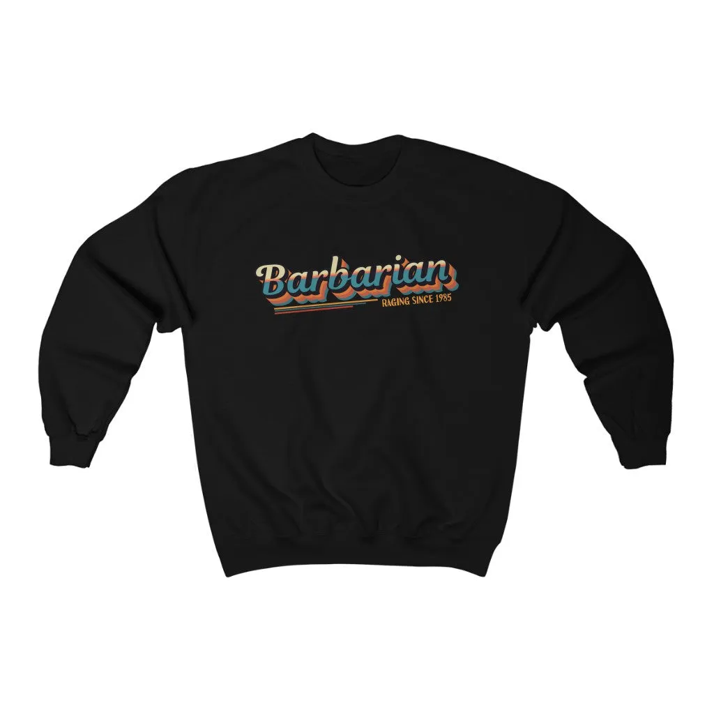 Barbarian Harvest Retro Class Sweatshirt