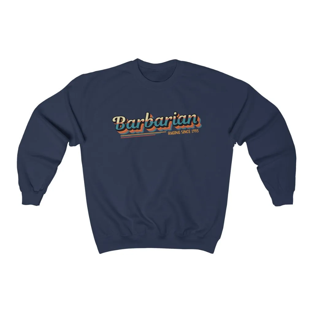 Barbarian Harvest Retro Class Sweatshirt