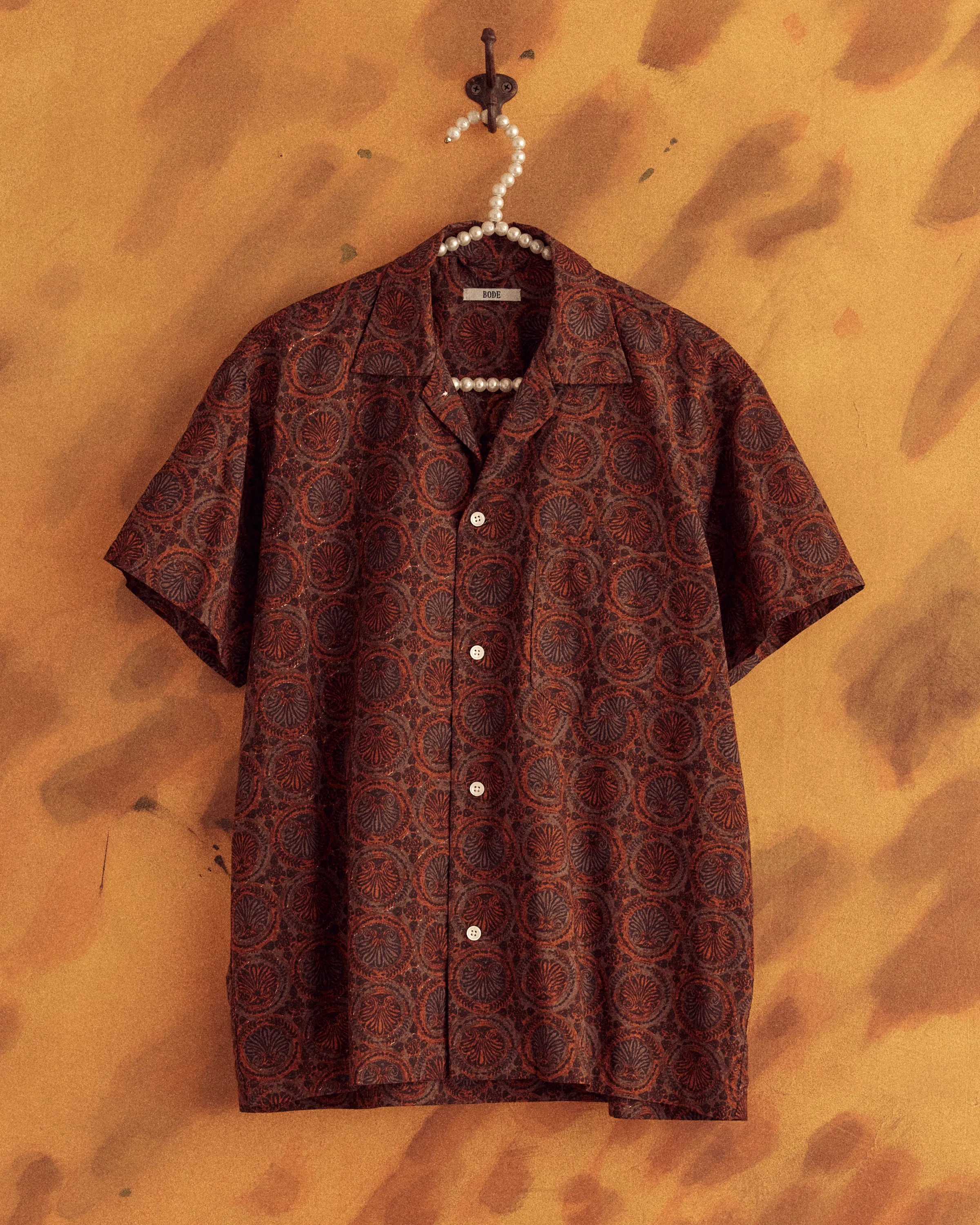 Bay Scallop Motif Shirt - S/M