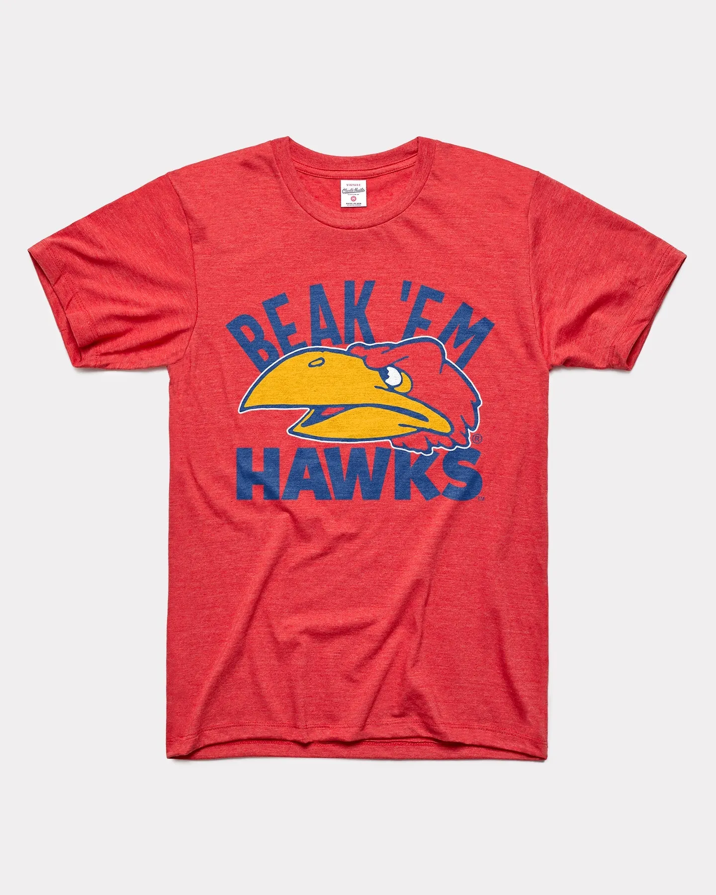 Beak 'Em Hawks 1941 Jayhawk Warbird Red T-Shirt