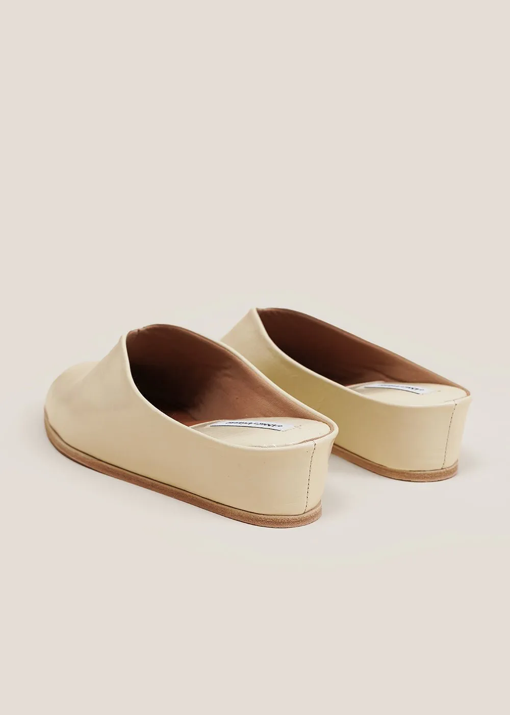 Bianco Bao Walk Mules