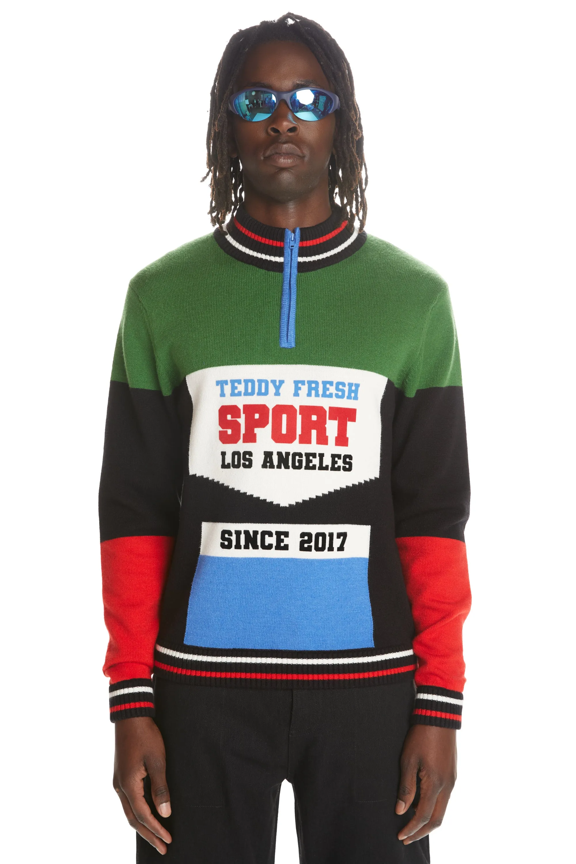 Bike Jersey Zip Sweater