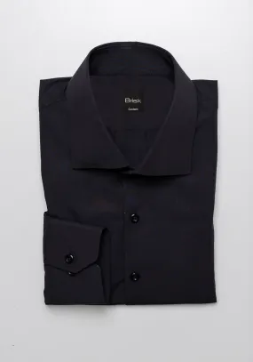 Black Bamboo/Poly - Wrinkle Free Shirt