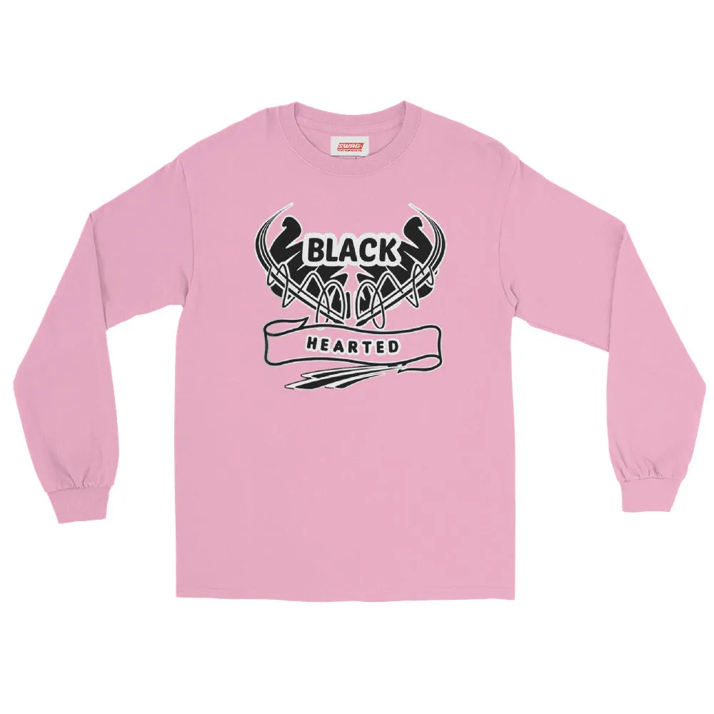 Black Hearted Men’s Long Sleeve Shirt