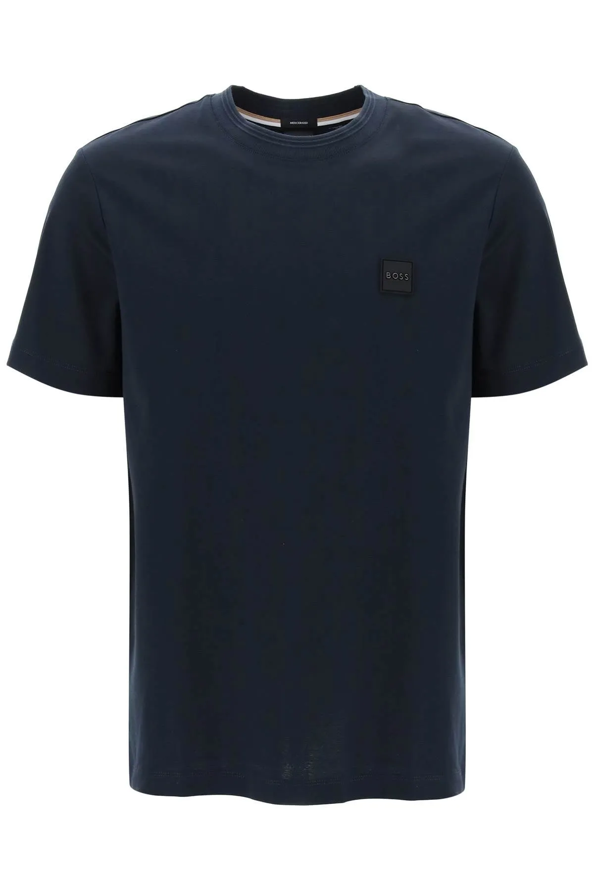 BOSS regular fit t-shirt with patch design