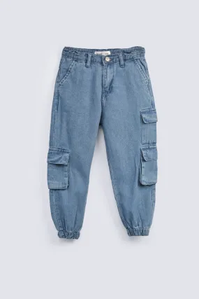 BOYS CARGO DENIM