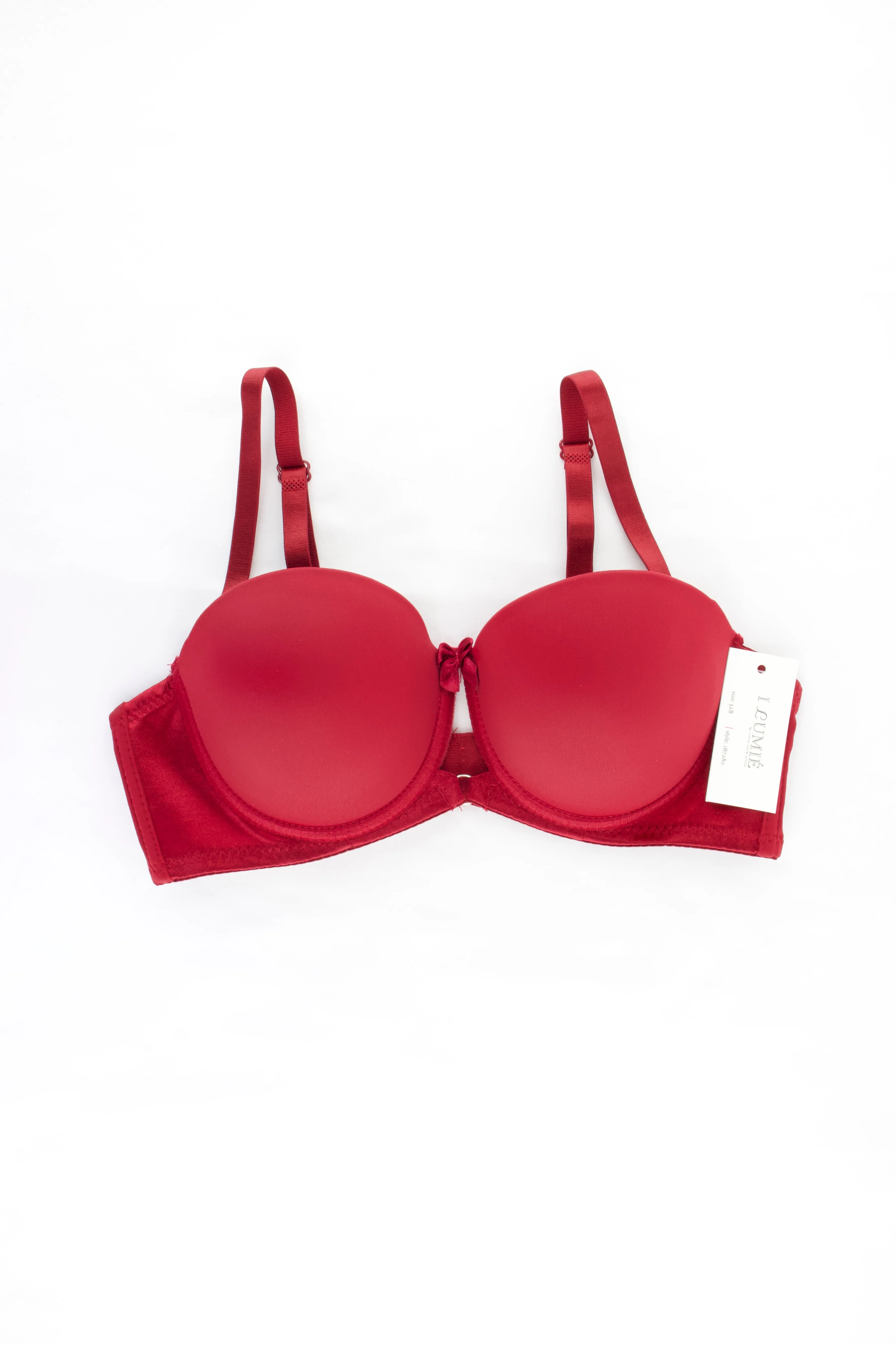 BRA STRAPLESS CON DETALLES SATINADOS IB7280