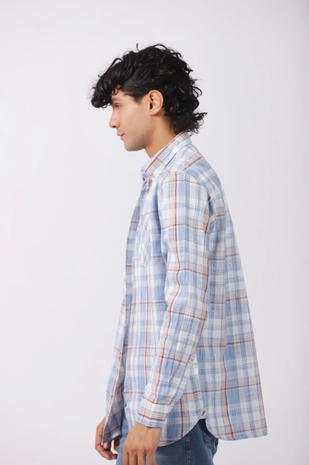 BUTTON DOWN CHECK SHIRT