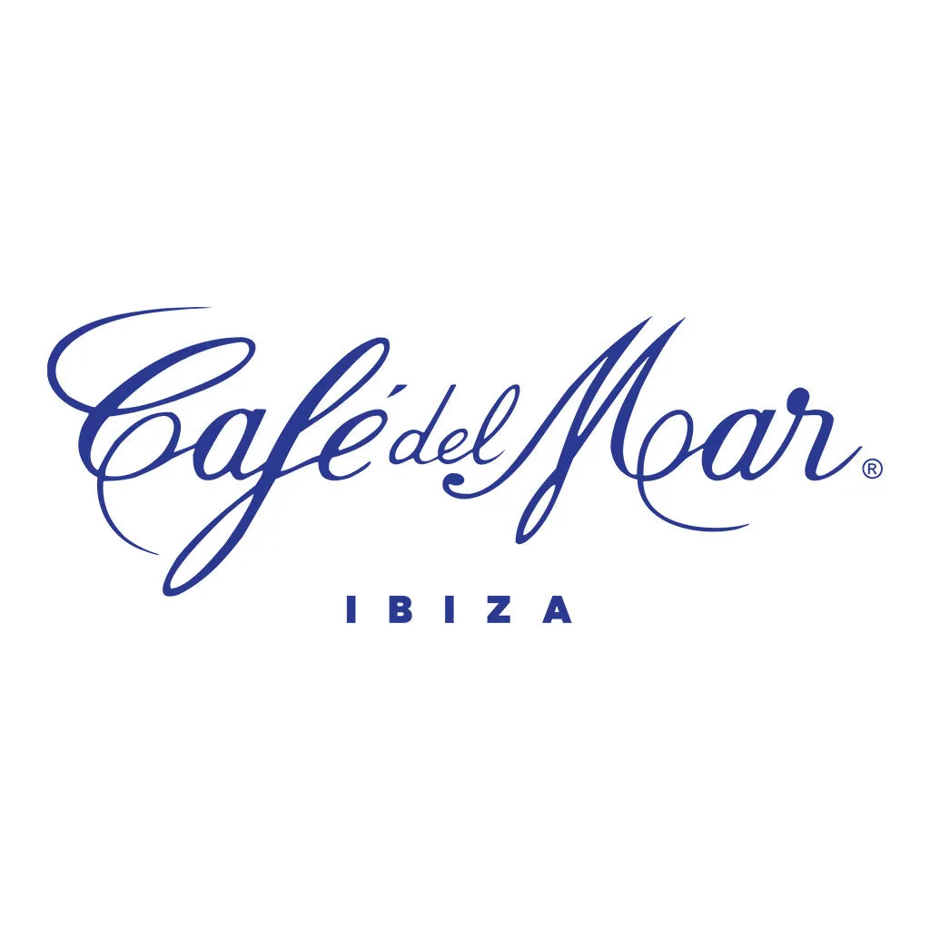 Café del Mar Ibiza Blue Logo Front And Back Print Women's Casual T-Shirt