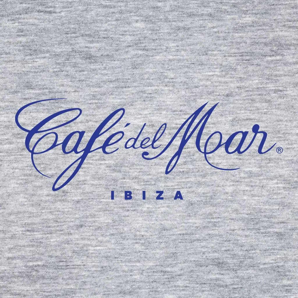 Café del Mar Ibiza Blue Logo Front And Back Print Women's Casual T-Shirt