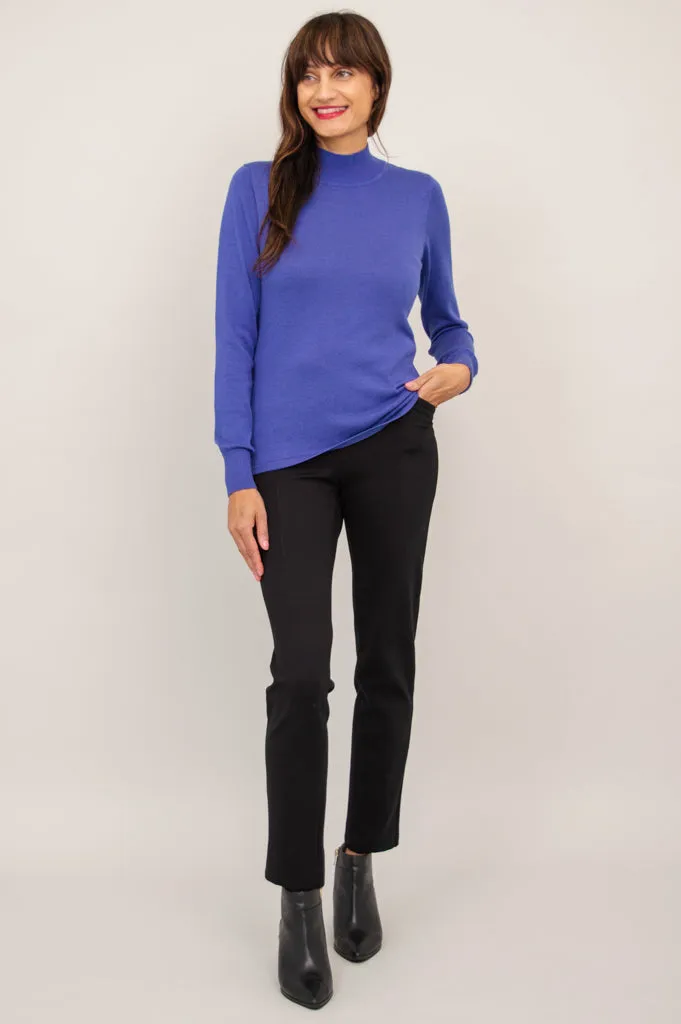 Cameron Sweater, Deep Blue, Bamboo Cotton