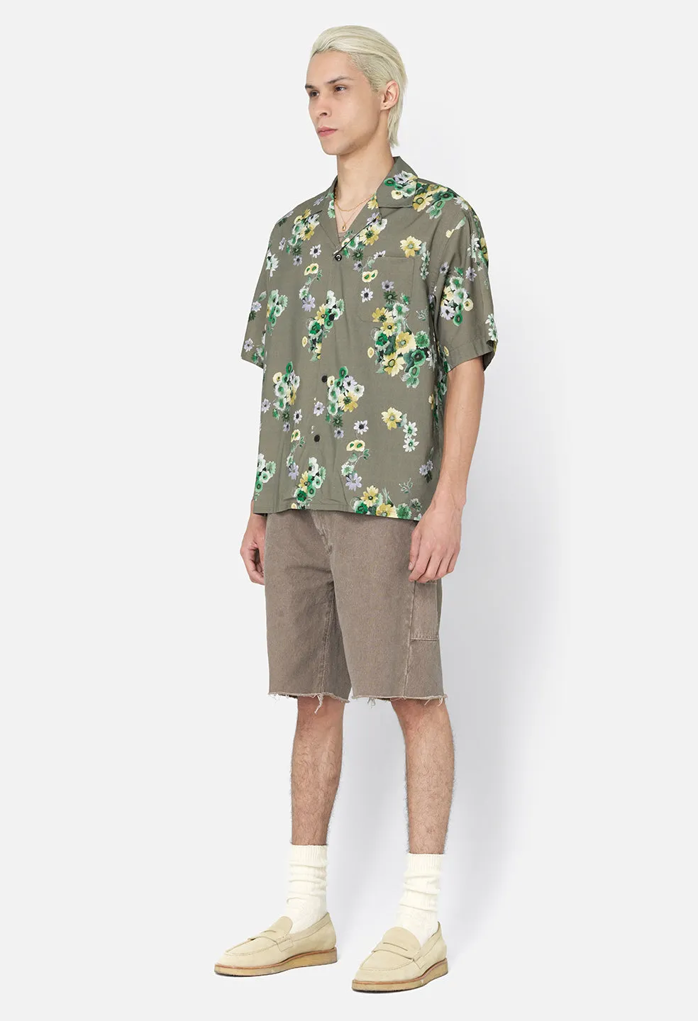 Camp Shirt / Camo Bloom