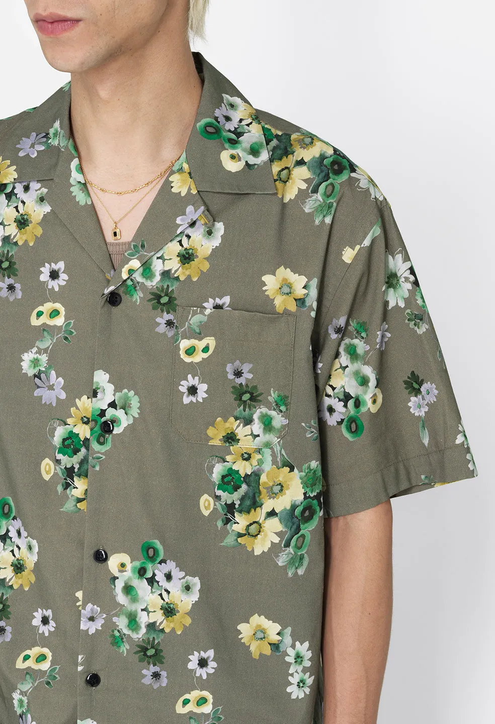 Camp Shirt / Camo Bloom