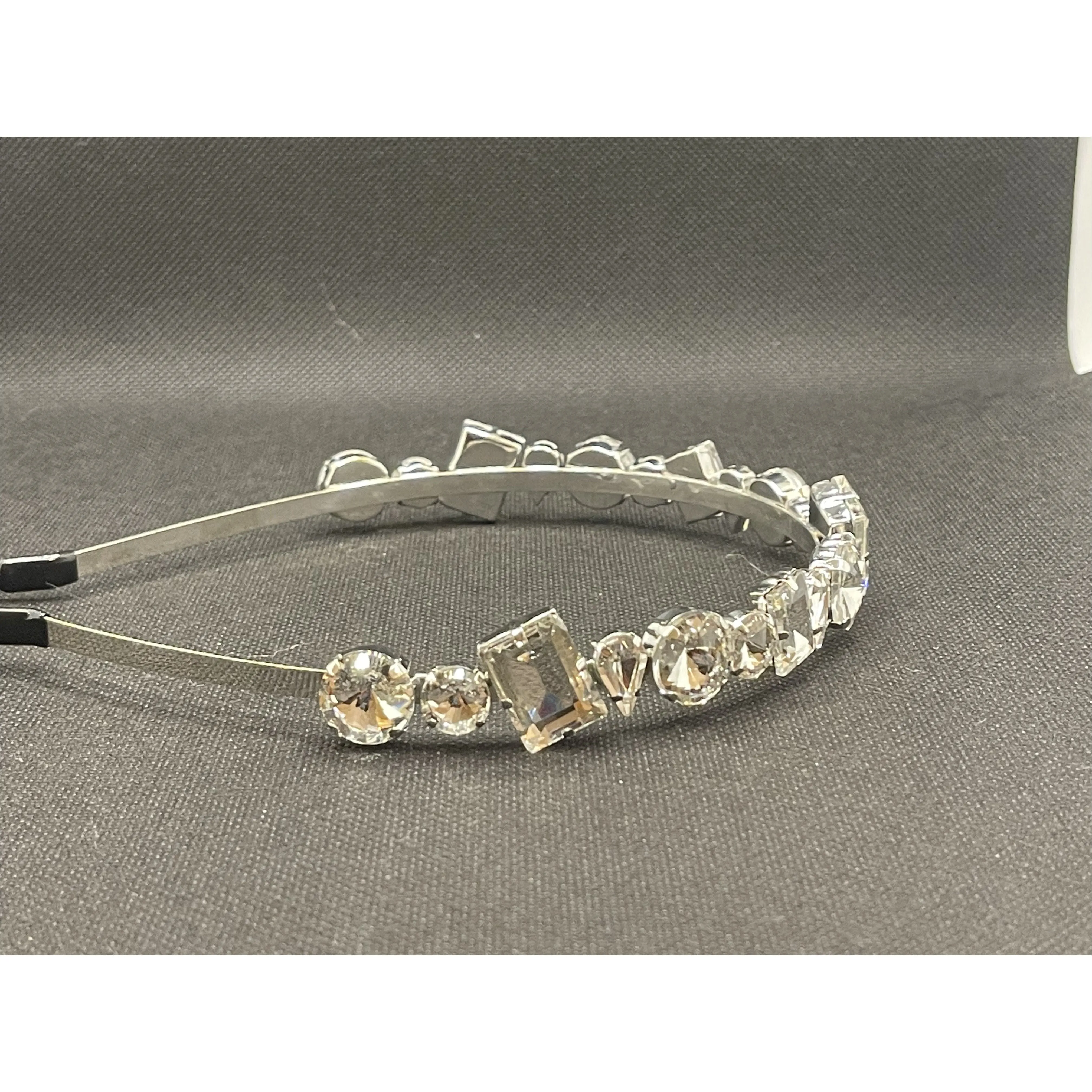 Clear Gemstone Headband