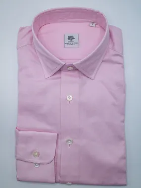 Cotton Oxford Dress Shirt - Pink