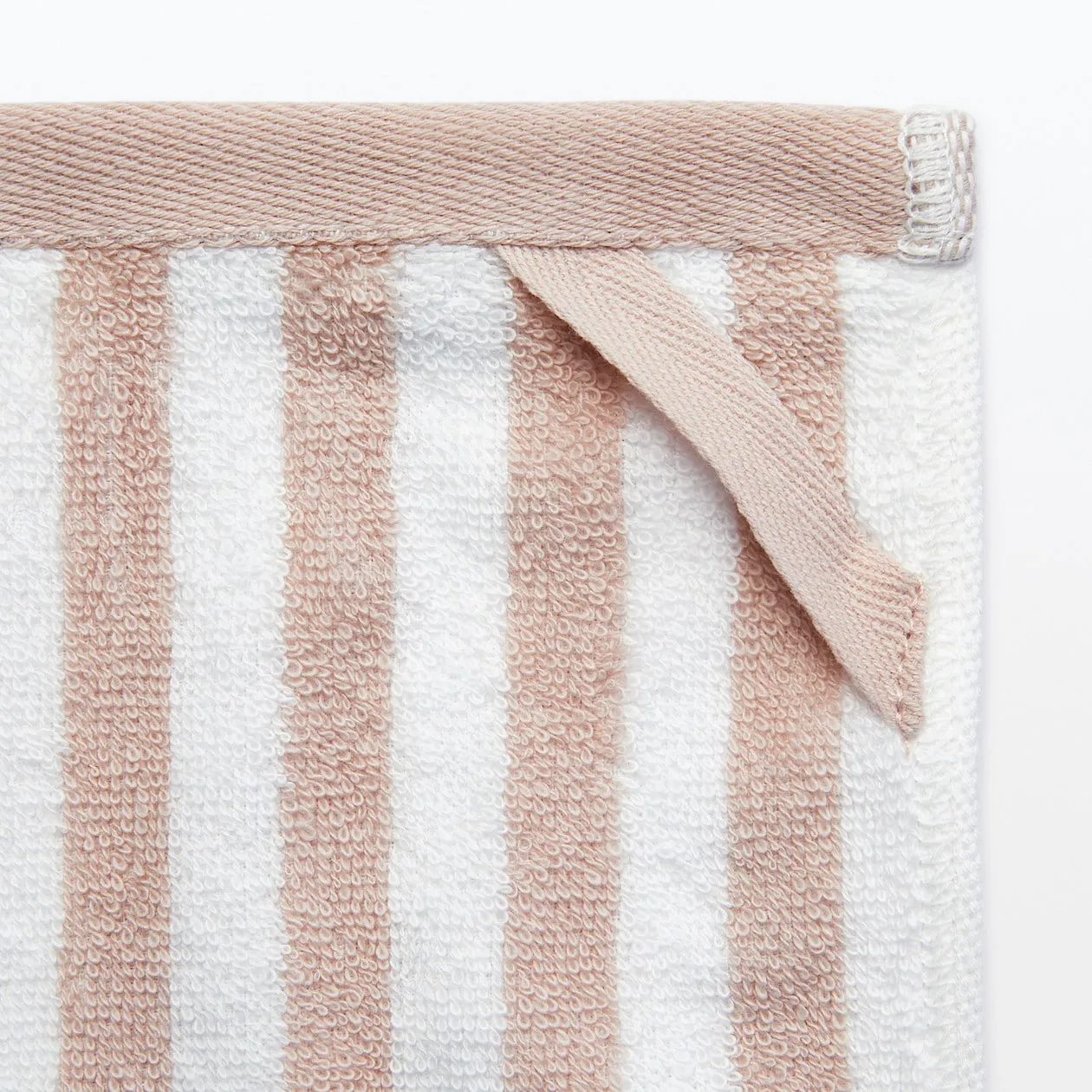 Cotton Pile Hand Towel with Loop