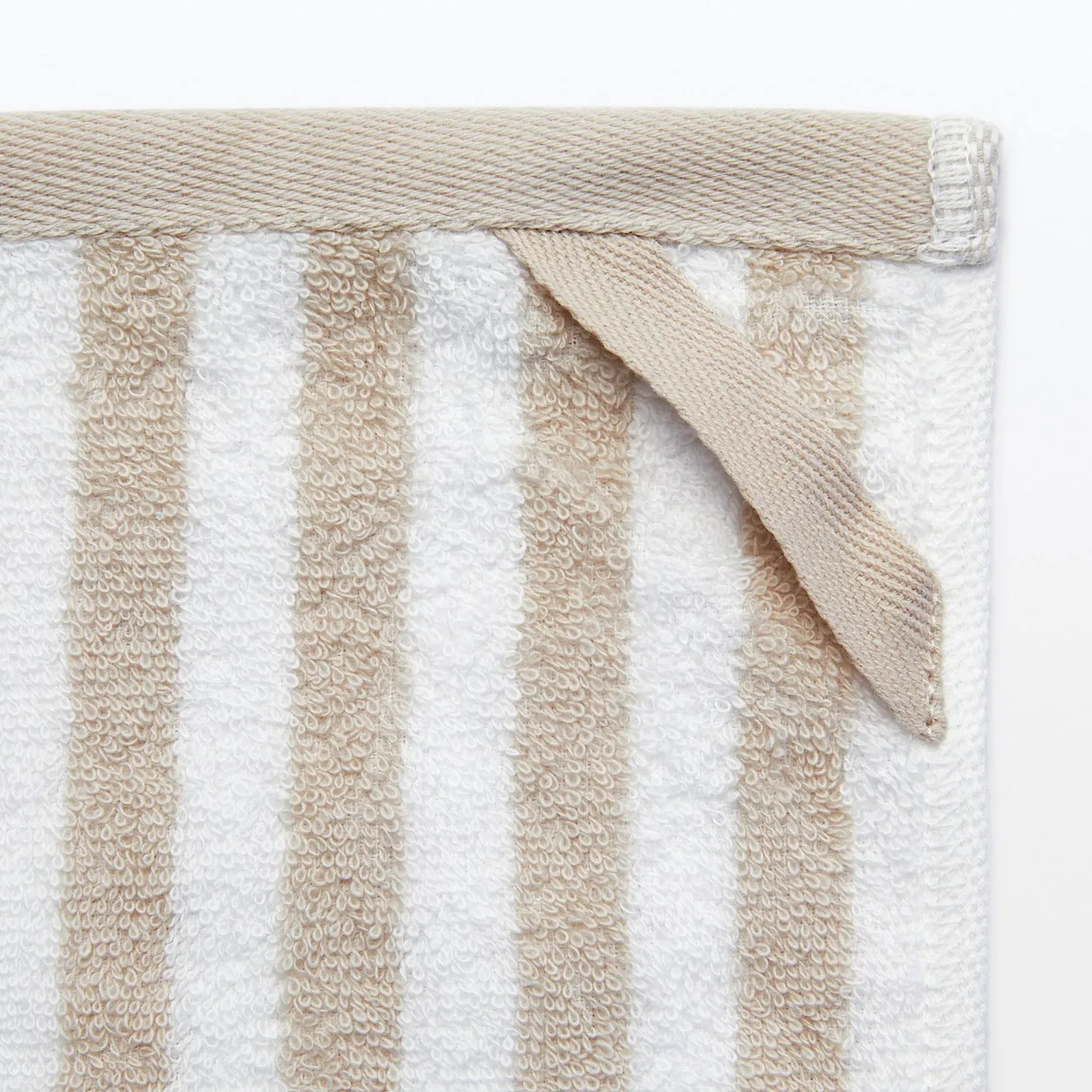 Cotton Pile Hand Towel with Loop