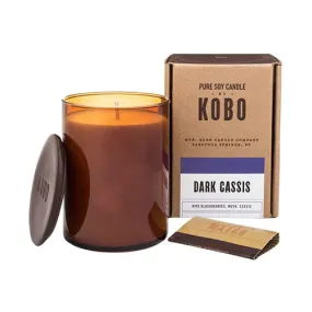 Dark Cassis 312g Soy Candle by Kobo