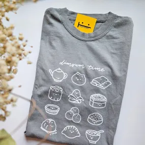 DIMSUM TIME - Grey T-shirt