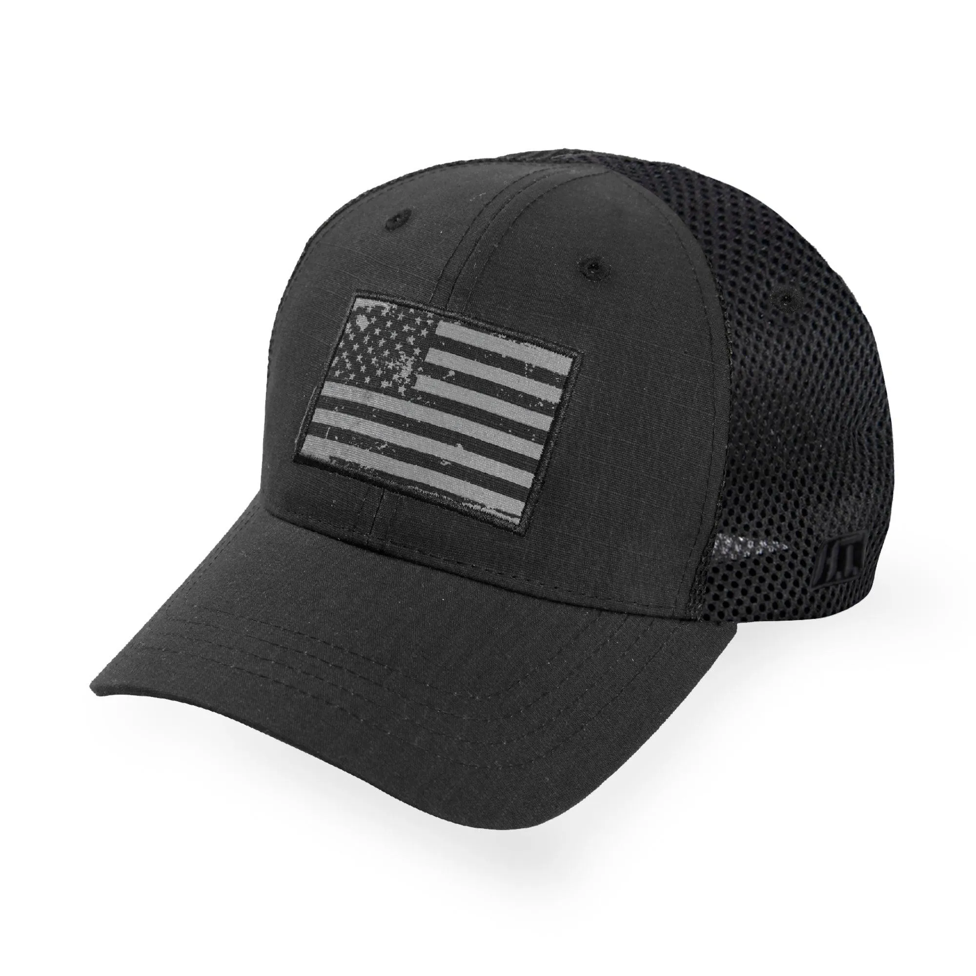 Distressed American Flag - Soft Mesh