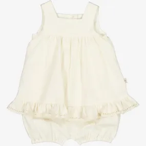 Dress Suit Harriet | Baby - eggshell