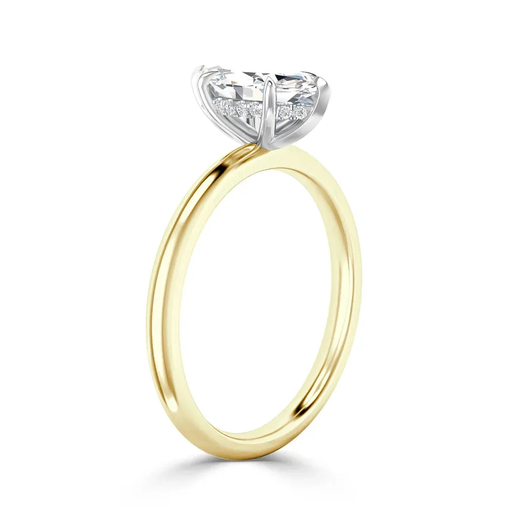 Elaine  - 18ct Yellow Gold - Marquise